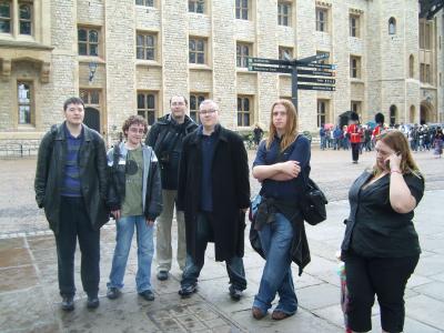 Leaving Tower of London